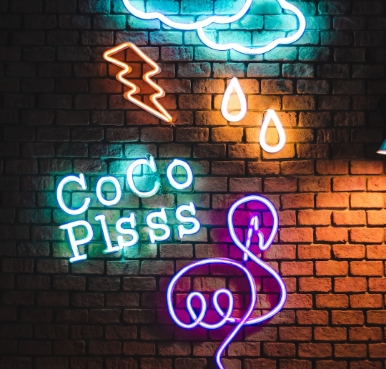 wall neon
